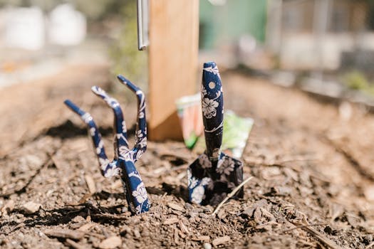 gardening tools and supplies