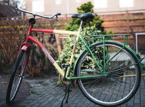 Eco-friendly garden beds in an urban setting