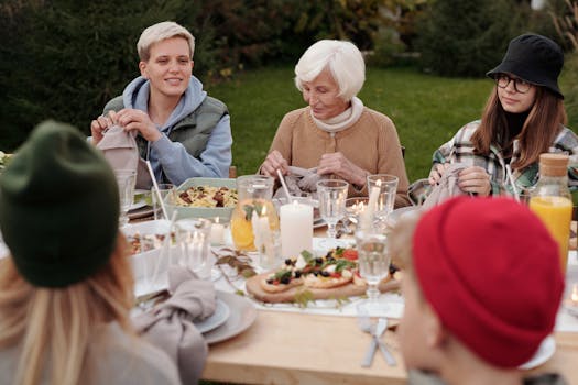 community garden gathering