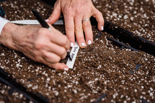 Seed starting in egg cartons