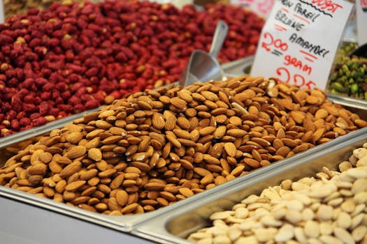 colorful seed packets on display