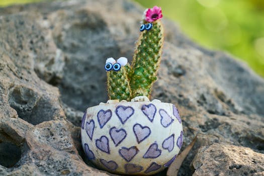 DIY garden ornaments