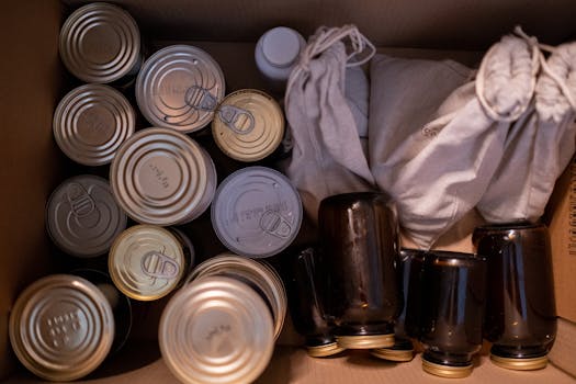 Upcycled planters made from cans and jars